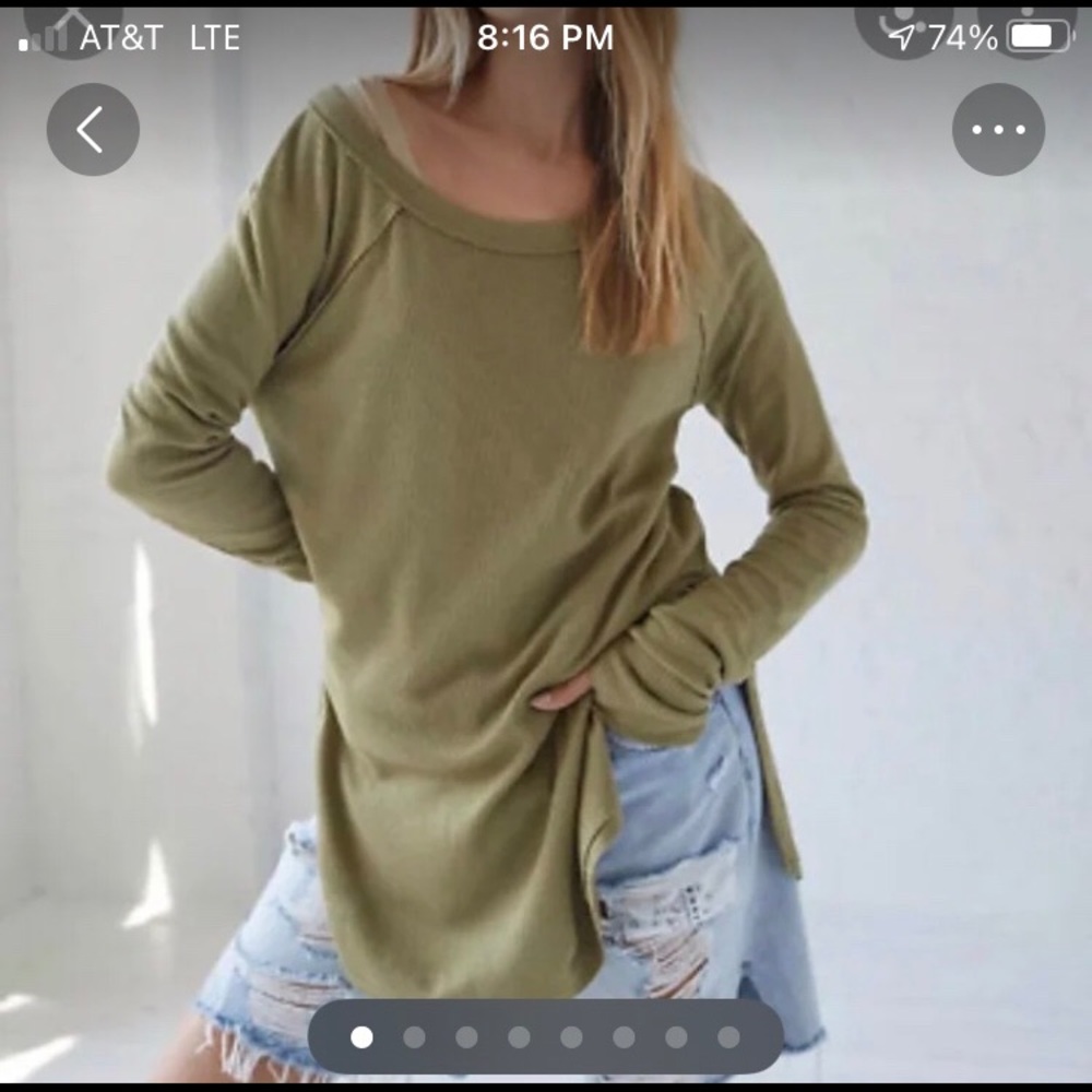 Free People knit top